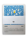 Calendario Caja Baja 2024
