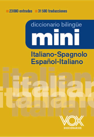 Diccionario Mini Español-Italiano / Italiano-Spagnolo
