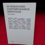 50 pensadores contemporáneos esenciales