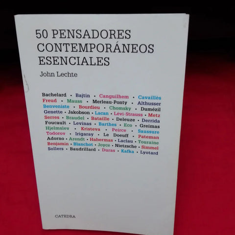 50 pensadores contemporáneos esenciales