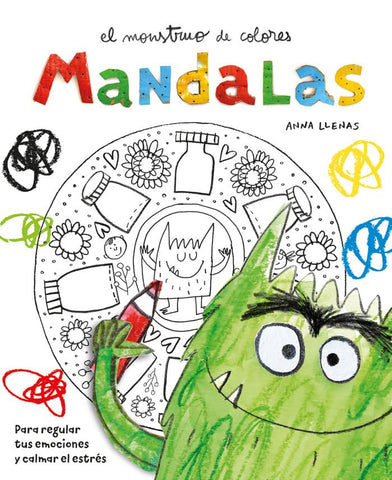 El monstruo de colores - Mandalas
