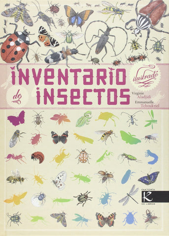 Inventario ilustrado de insectos