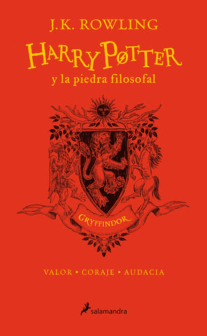 Harry Potter y la piedra filosofal - 20 aniversario - Gryffindor - Tapa dura