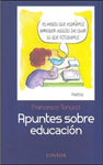 Apuntes sobre educación