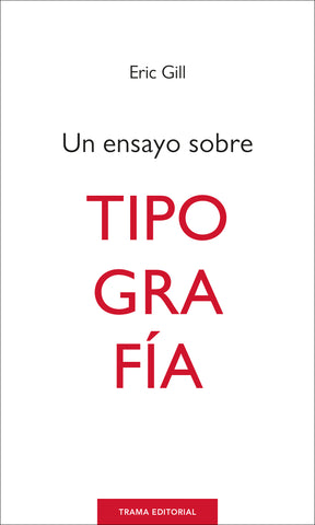 Un ensayo sobre tipografía