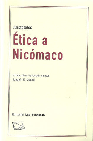 ÉTICA A NICÓMACO