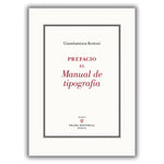 Prefacio al manual de tipografía