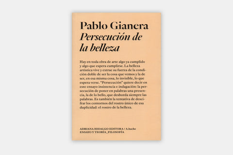 Persecución de la belleza