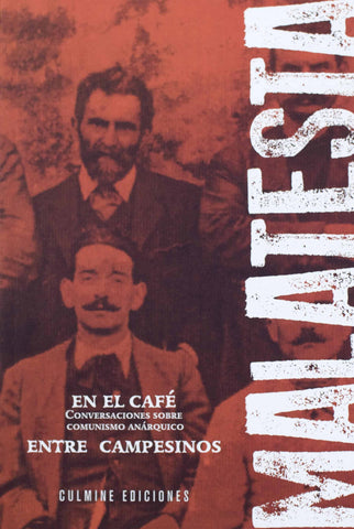 En el café. Entre campesinos.