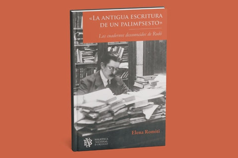 La antigua escritura de un palimpsesto