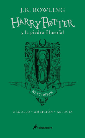 Harry Potter y la piedra filosofal - 20 aniversario - Slytherin - Tapa dura