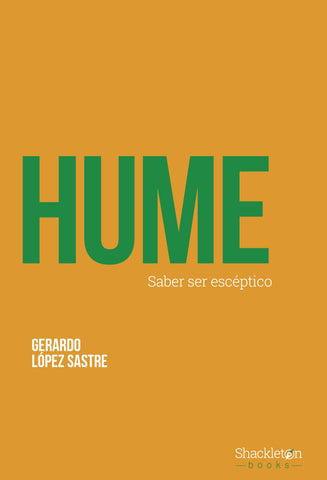 Hume - Saber ser escéptico