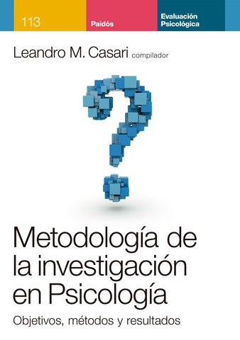 Metodología de la investigación en psicología