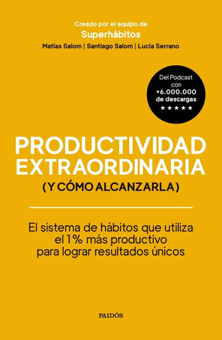 Productividad extraordinaria