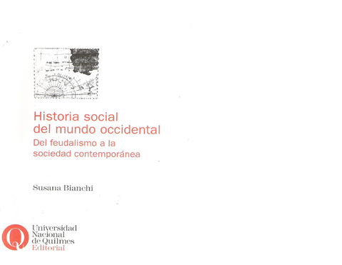 Historia social del mundo occidental. Del feudalismo a la sociedad contemporánea