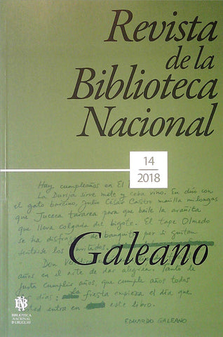 REVISTA DE LA BIBLIOTECA NACIONAL 14 GALEANO 2018