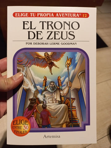 ELIGE TU PROPIA AVENTURA - EL TRONO DE ZEUS