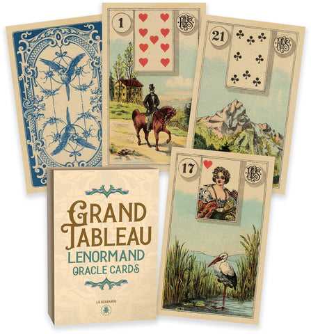 Grand tableau lenormand oracle cards