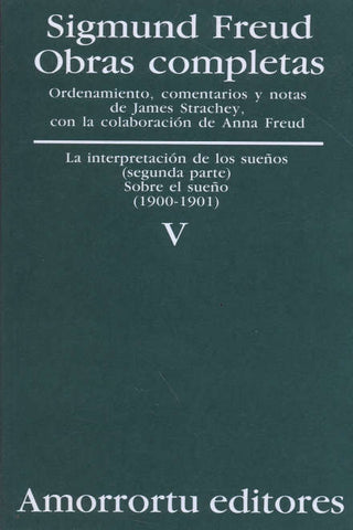 Sigmund Freud - Obras completas V