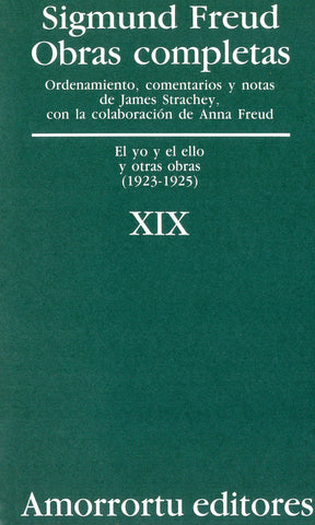 Sigmund Freud - Obras completas XIX