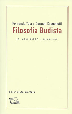 Filosofía budista - La vacieda