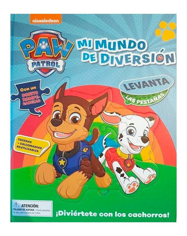 PAW PATROL - LEVANTA LAS PESTAÑAS - MI MUNDO DE DIVERSIÓN