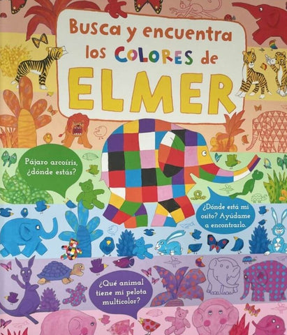 BUSCA Y ENCUENTRA LOS COLORES DE ELMER