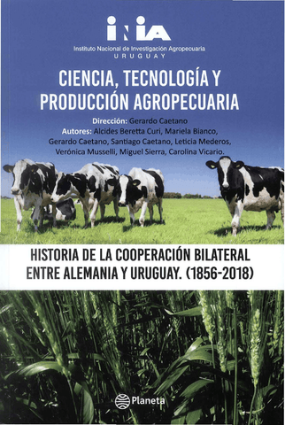 CIENCIA, TECNOLOGÍA Y PRODUCCIÓN AGROPECUARIA