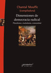 DIMENSIONES DE DEMOCRACIA RADICAL. Pruralismo, ciudadania, comunidad
