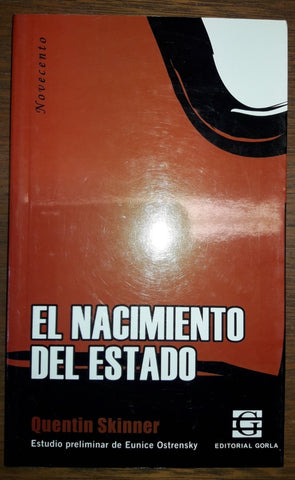 EL NACIMIENTO DEL ESTADO