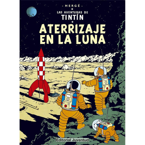 Tintín - Aterrizaje en la  luna