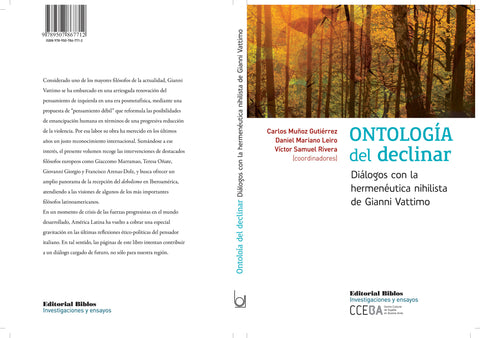 Ontología del declinar. Diálogos con la hermenéutica nihilista de Gianni Vattimo